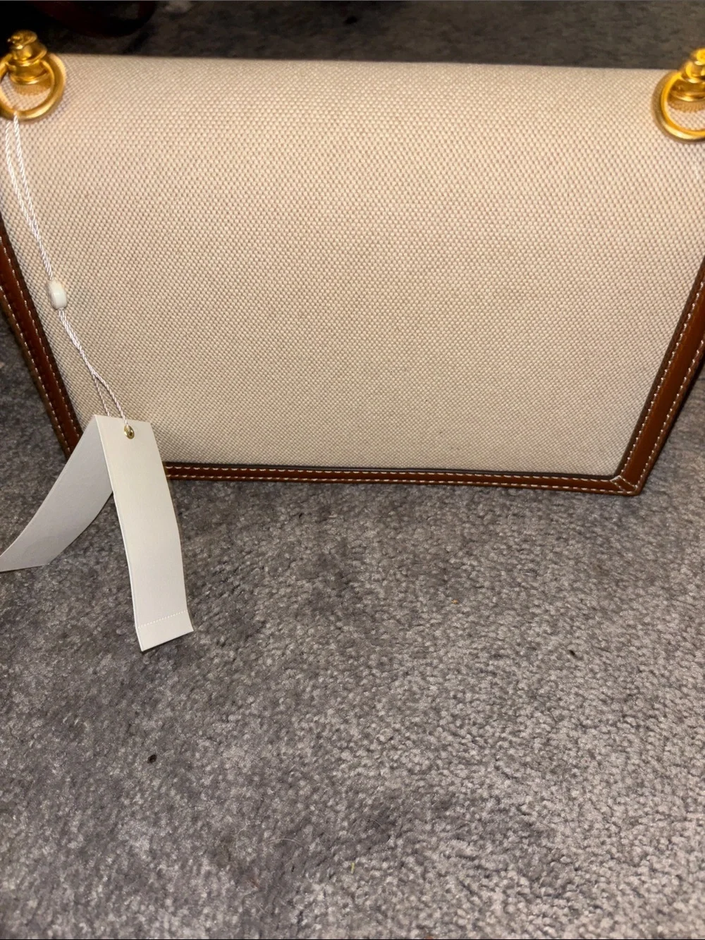Tory Burch Canvas Shoulder Bag!